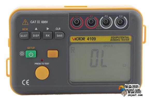 宁夏VC4109等电位电阻测试仪